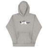 Monochrome Hoodie - White Bandit
