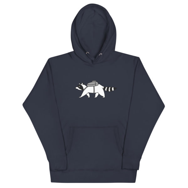 Monochrome Hoodie - White Bandit - Image 2
