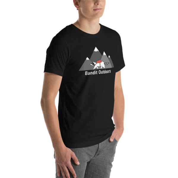 4 Mountain T-Shirt (white letters) - Image 8