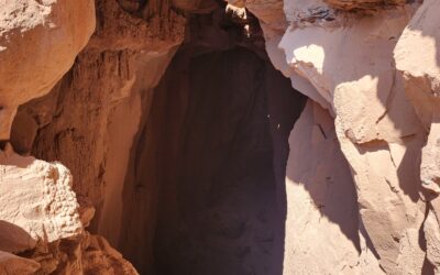 Chamber of the Basilisk Hike in Goblin Valley, UT