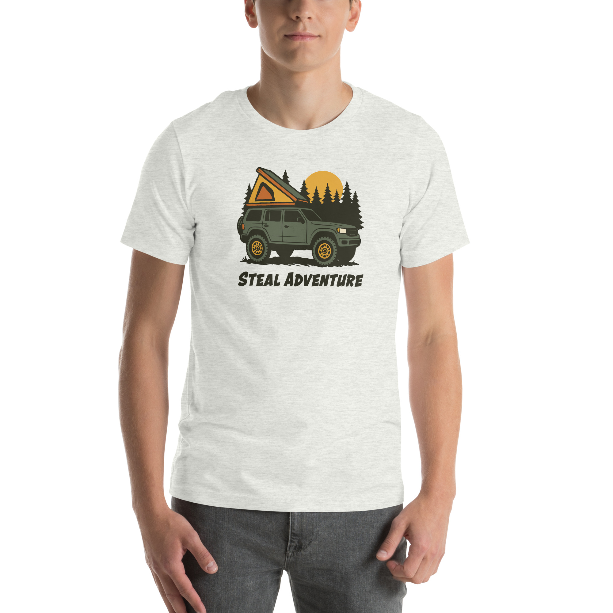 Steal Adventure Collection Tee - Mountains - Image 5
