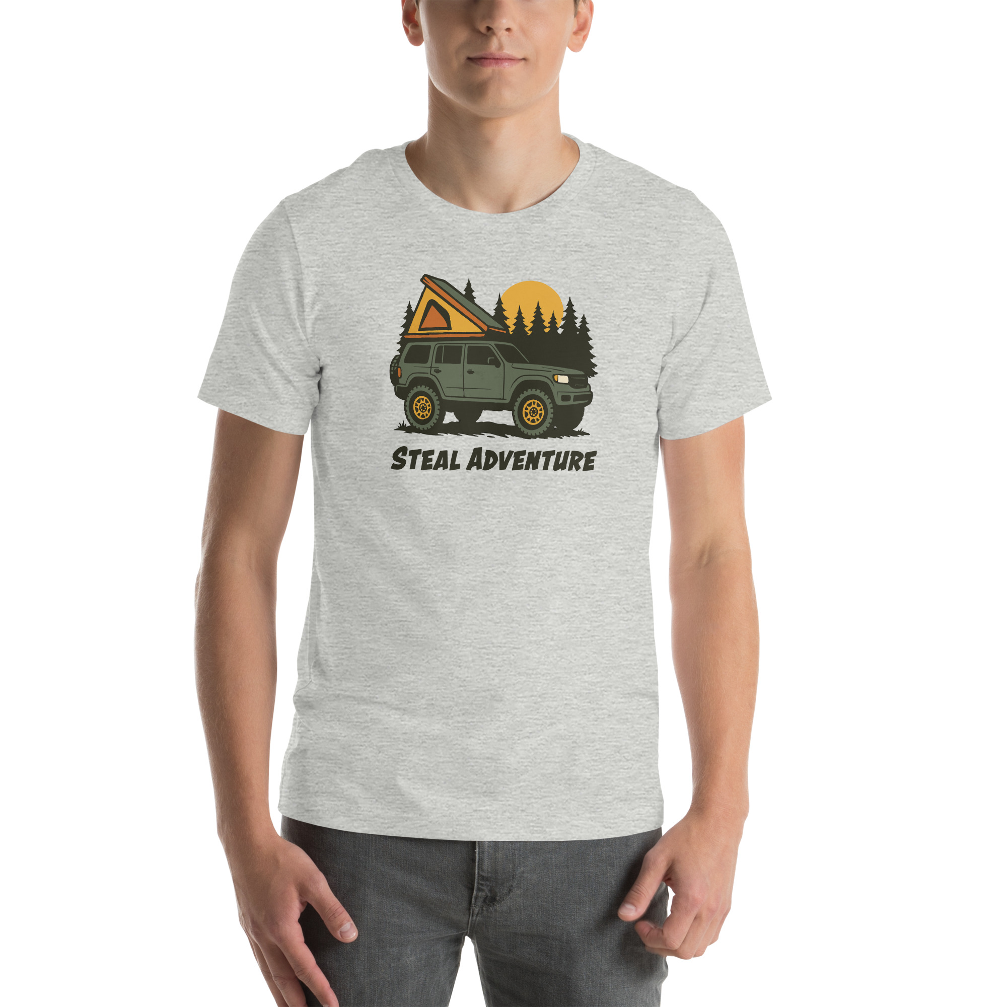 Steal Adventure Collection Tee - Mountains - Image 2