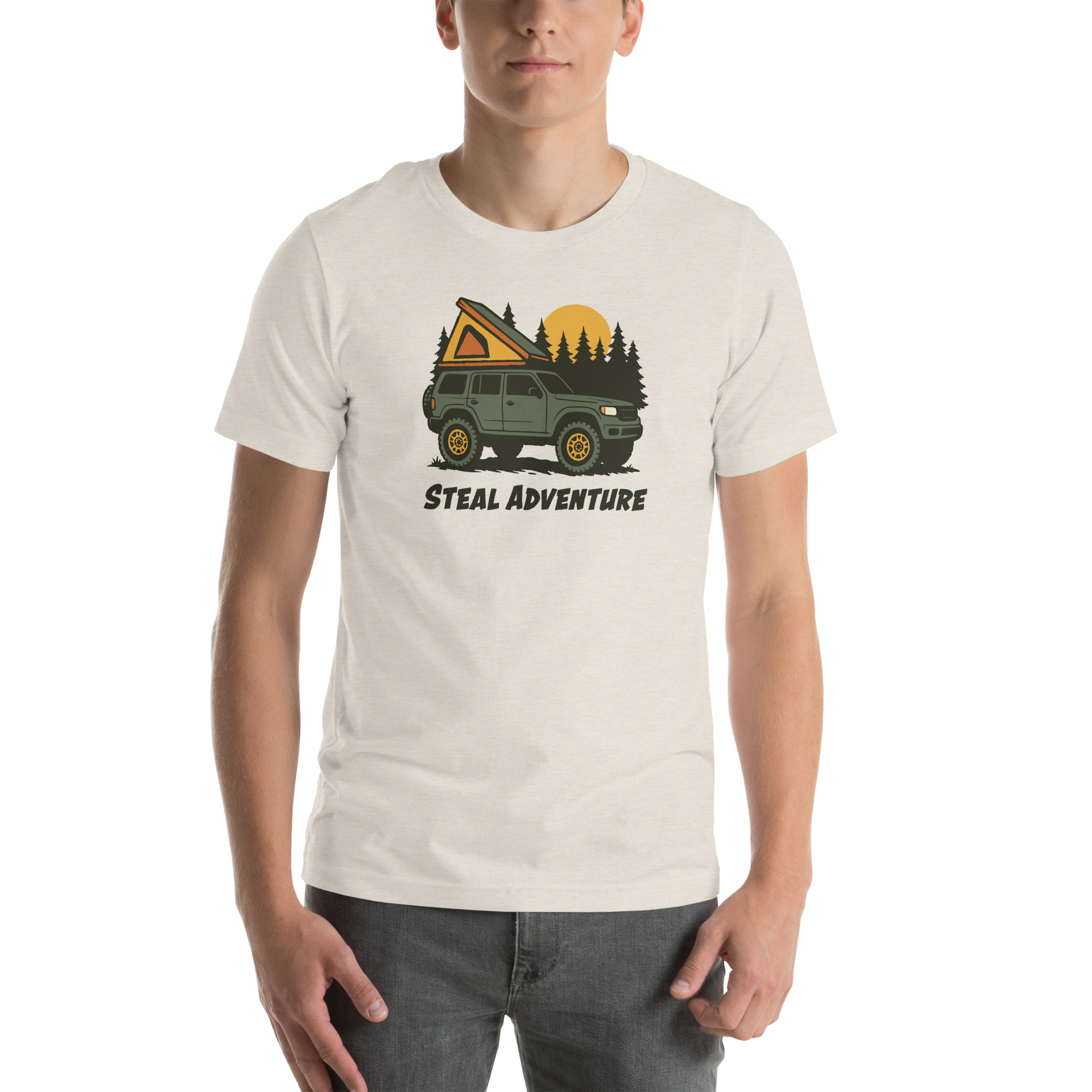 Steal Adventure Collection Tee - Mountains - Image 4