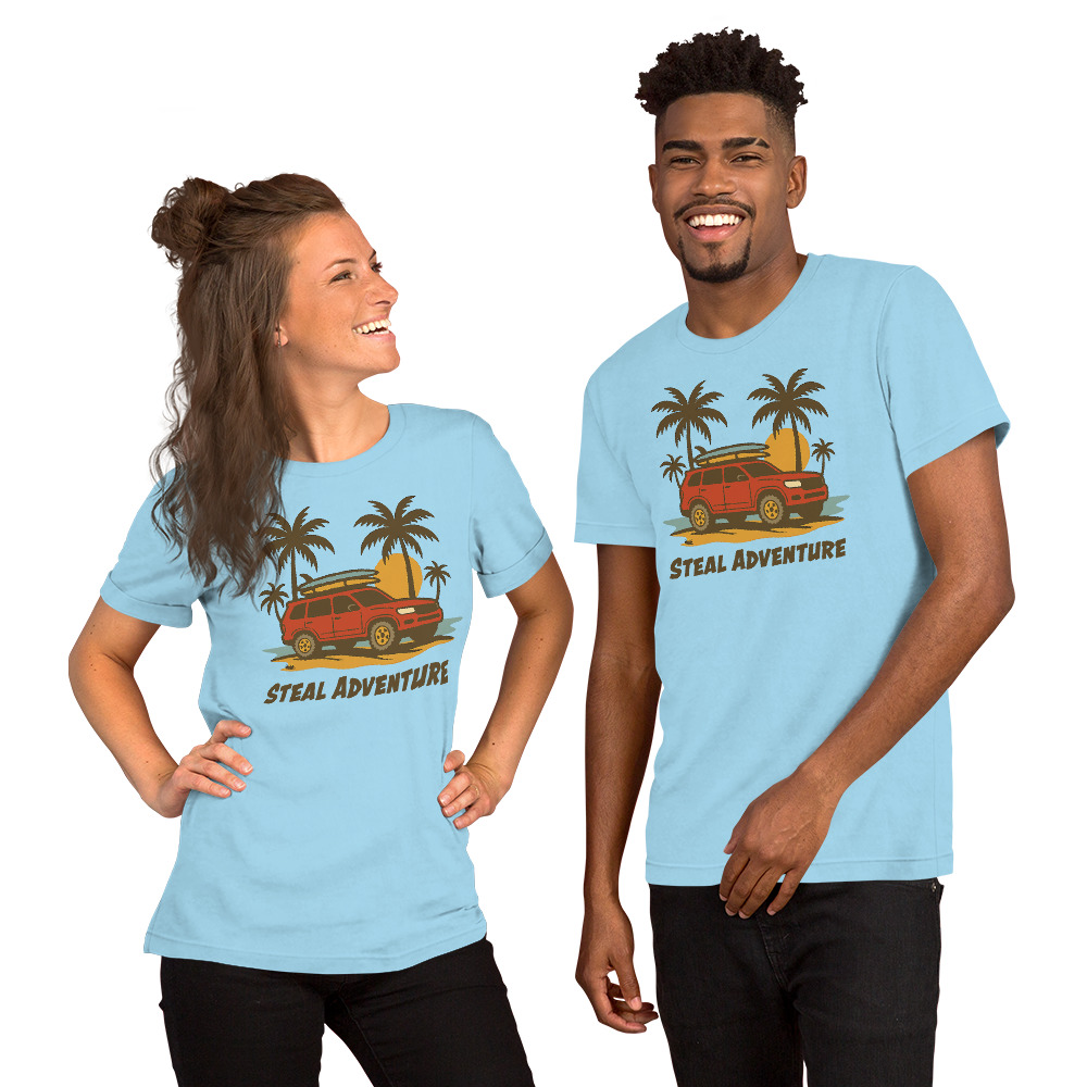 Steal Adventure Collection Tee - Beach - Image 3