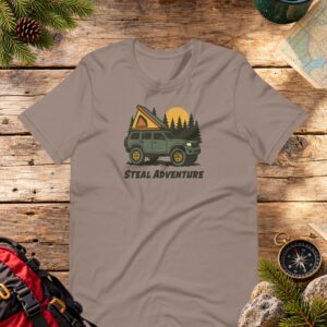 Steal Adventure Collection Tee - Mountains