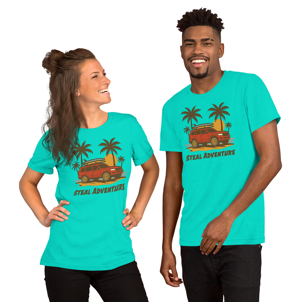 Steal Adventure Collection Tee - Beach - Image 2