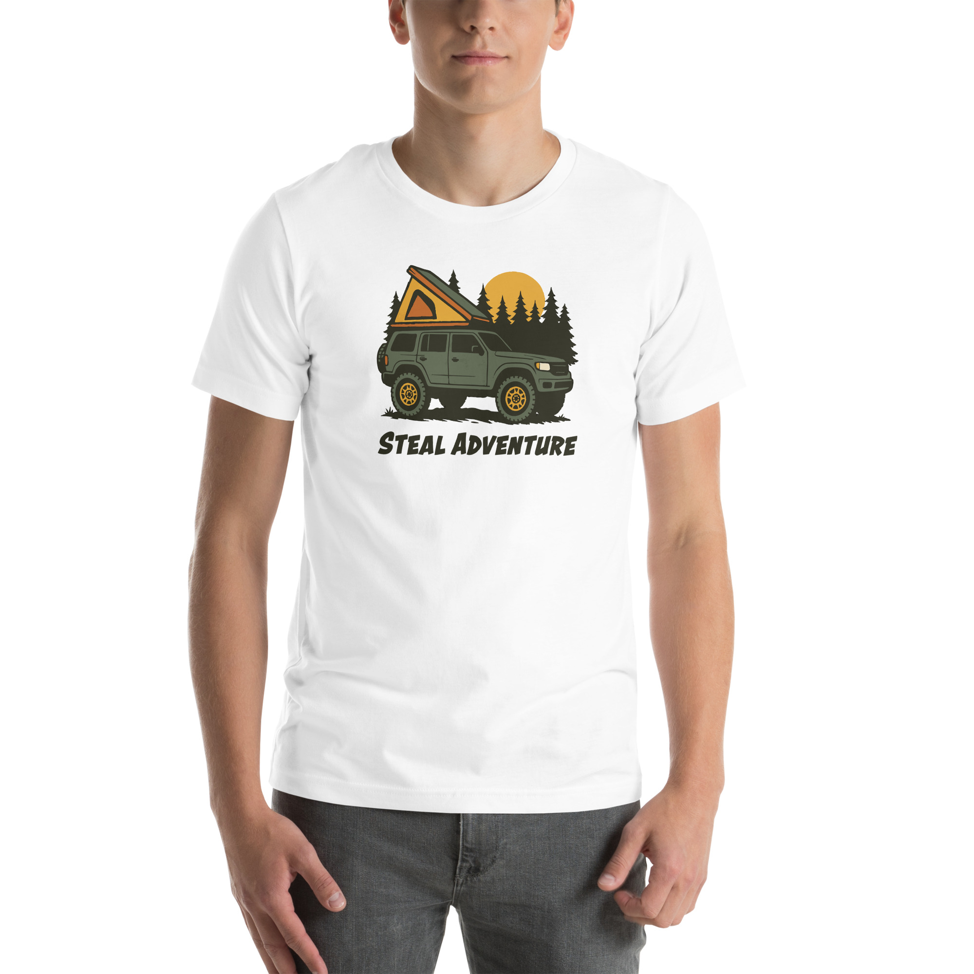 Steal Adventure Collection Tee - Mountains - Image 7