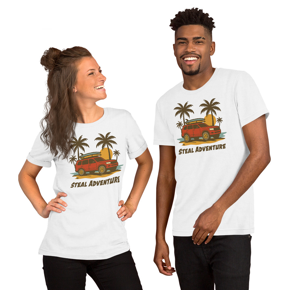 Steal Adventure Collection Tee - Beach - Image 6