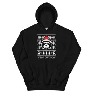 Front Facing Santa Bandit Hoodie