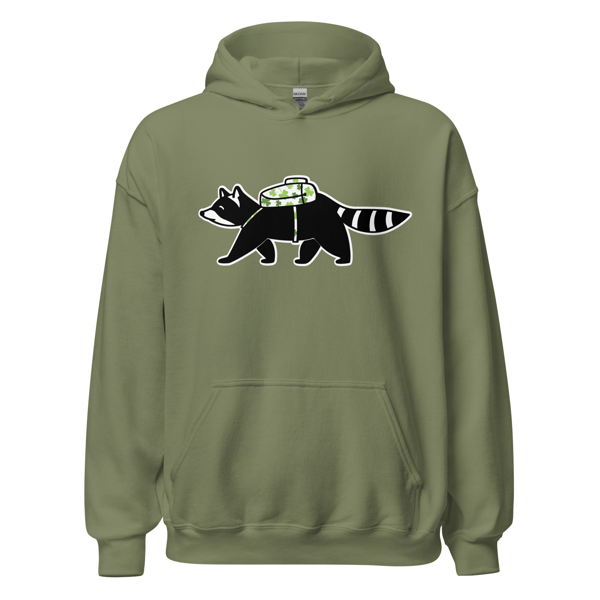 Bandit with Clover Pack Hoodie - Image 5