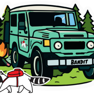 Limited Edition Bandit Sticker - June