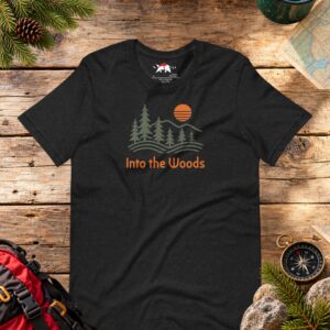 Into the Woods Forest Graphic T-Shirt