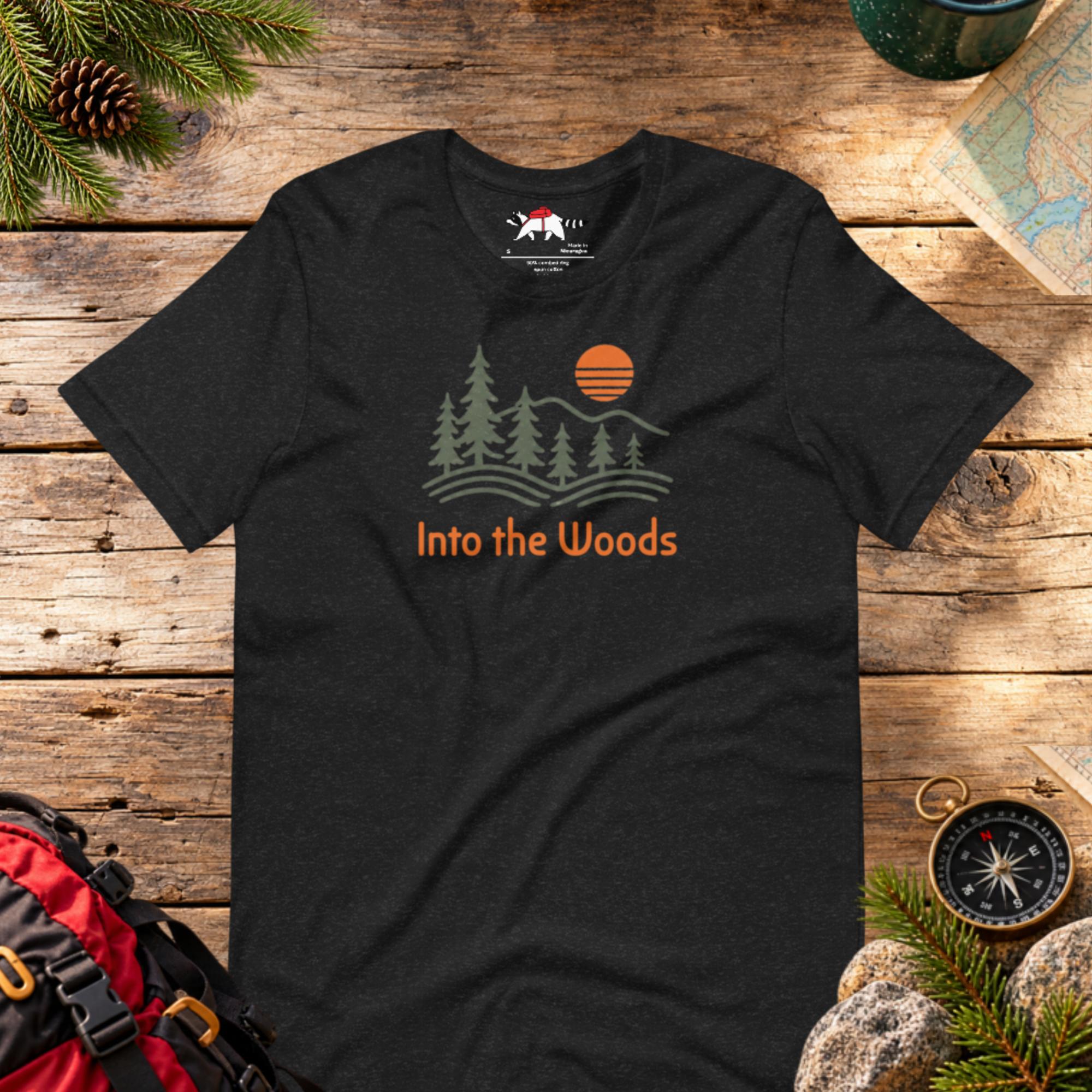 Into the Woods Forest Graphic T-Shirt