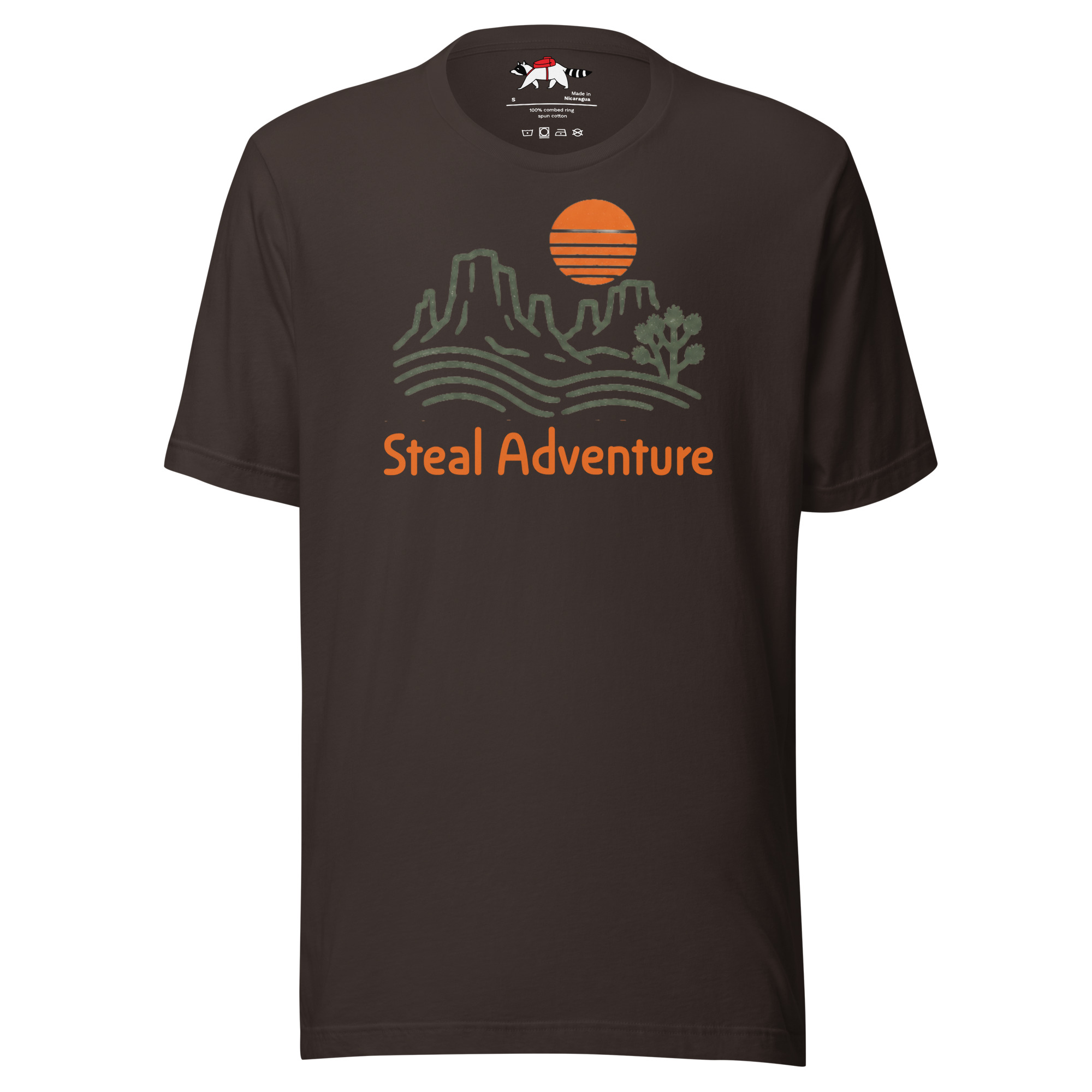 Steal Adventure Desert Sunset T-Shirt - Image 3