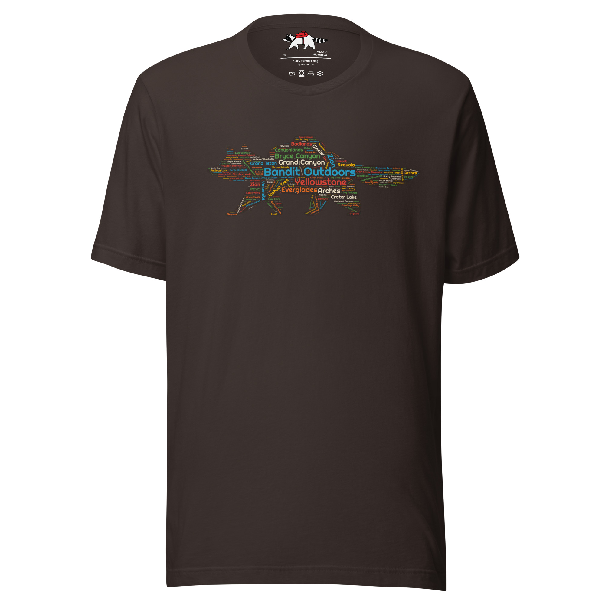 National Parks Word Cloud T-Shirt - Image 2
