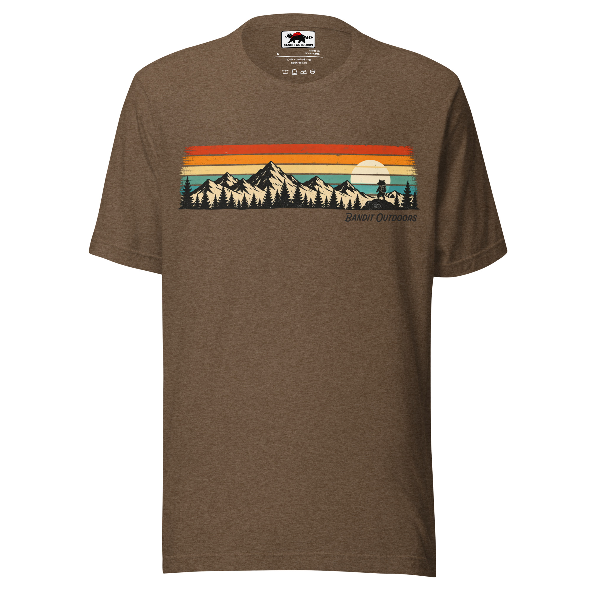 Retro Mountain Landscape T-Shirt - Image 8