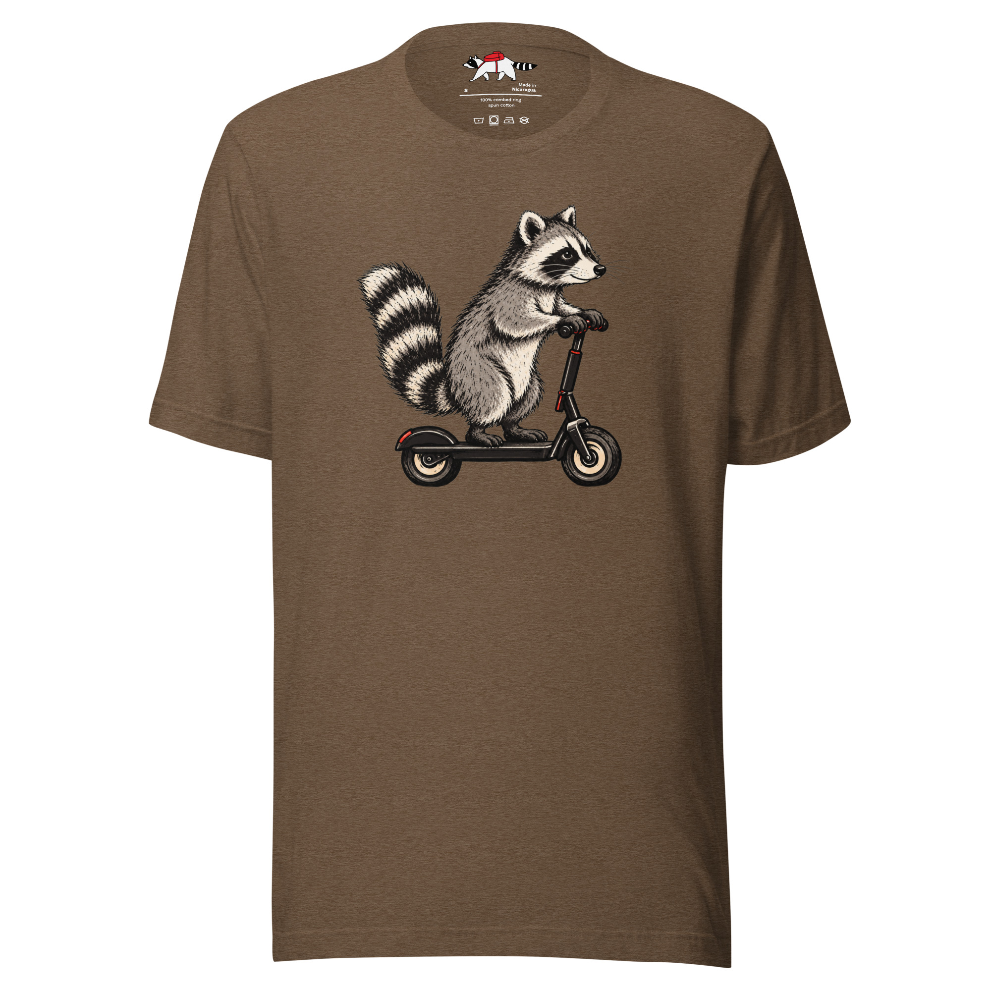 Scooter Bandit Raccoon T-Shirt - Image 3