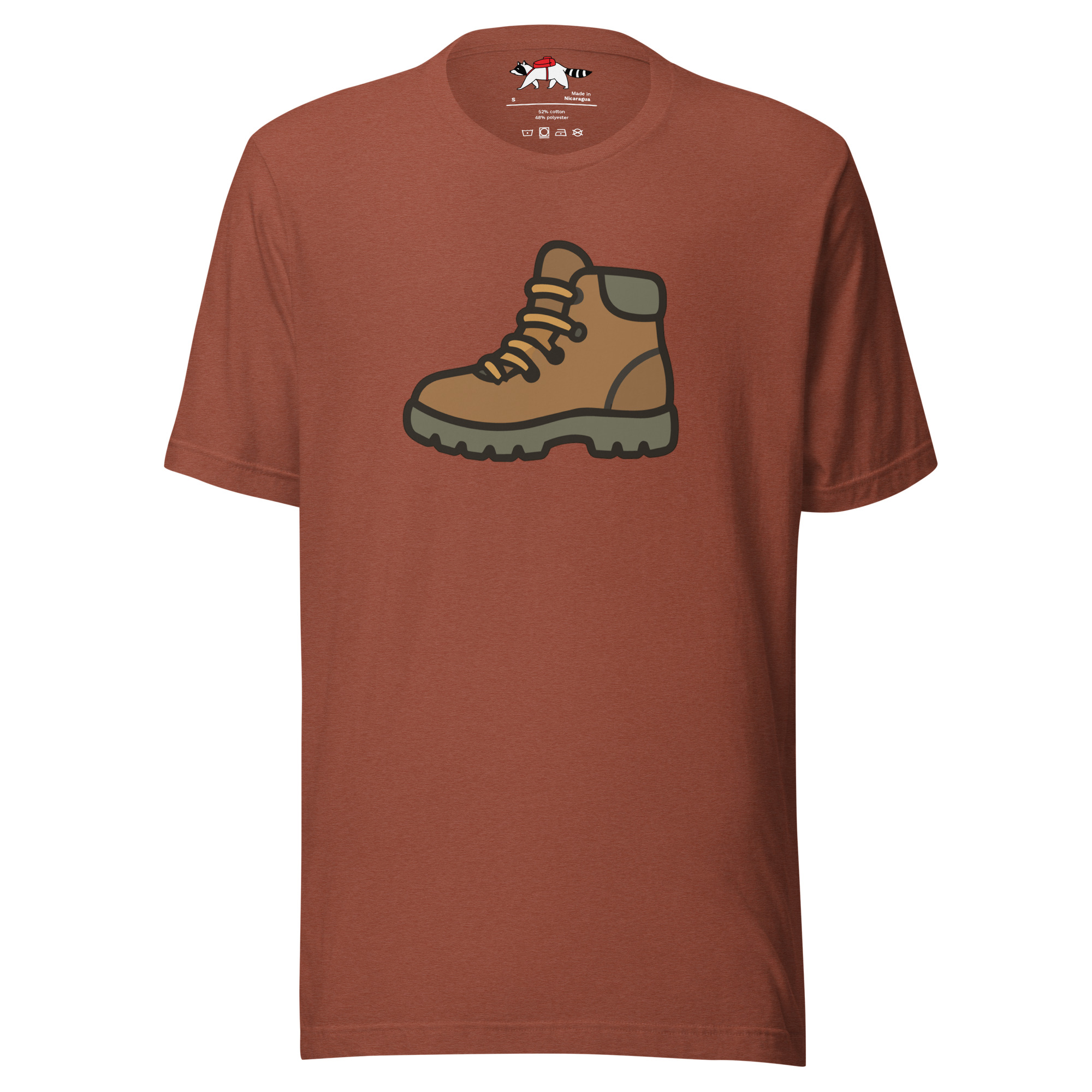 Happy Hiking Boot T-Shirt - Image 2