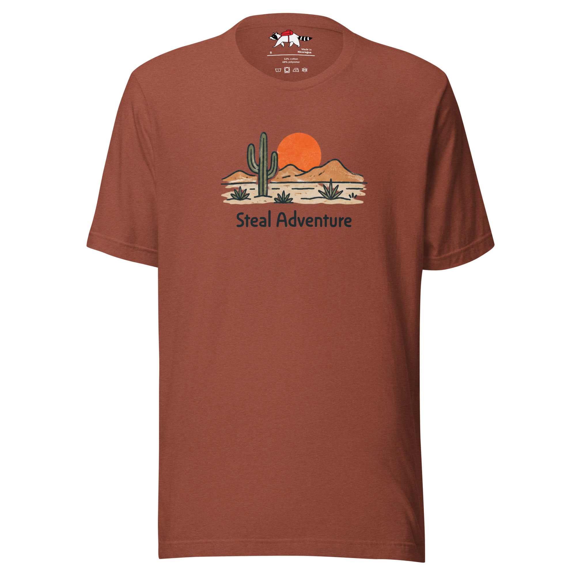 Steal Adventure Desert Landscape T-Shirt - Image 2
