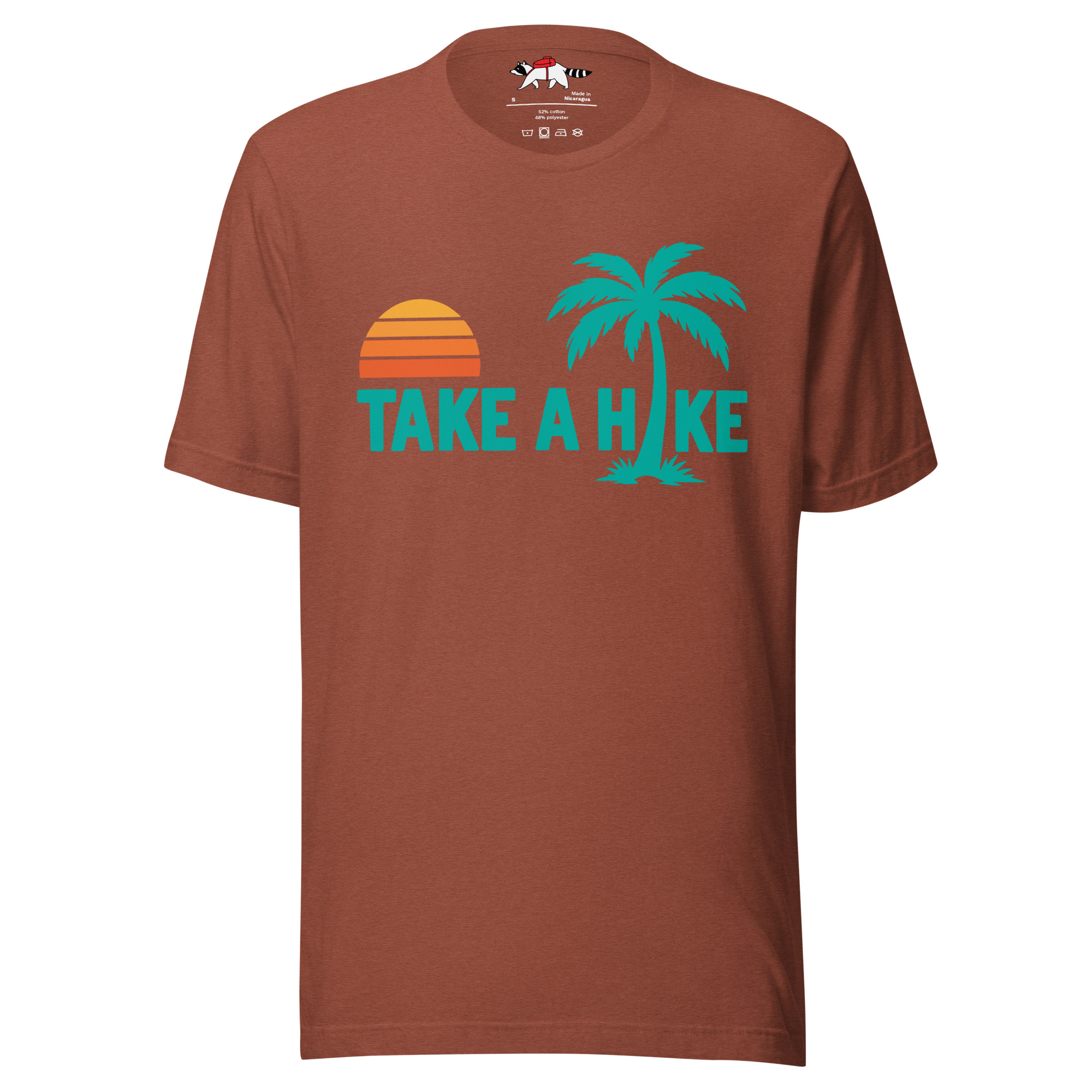 Take a Hike Tropical Palm Trees T-Shirt - Image 5