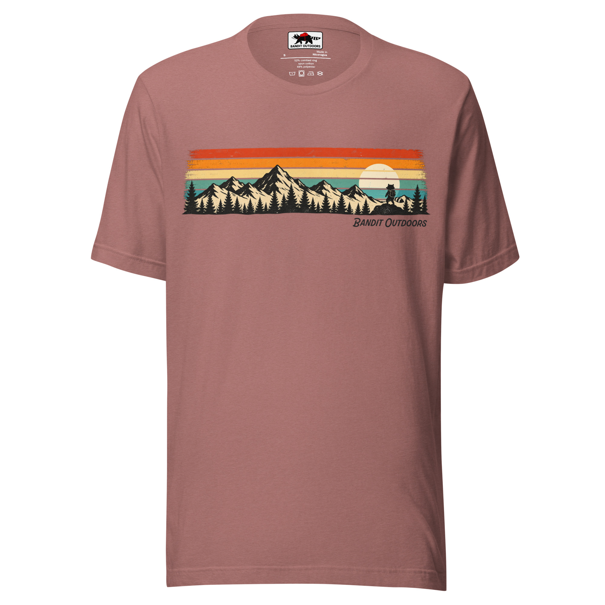 Retro Mountain Landscape T-Shirt - Image 6