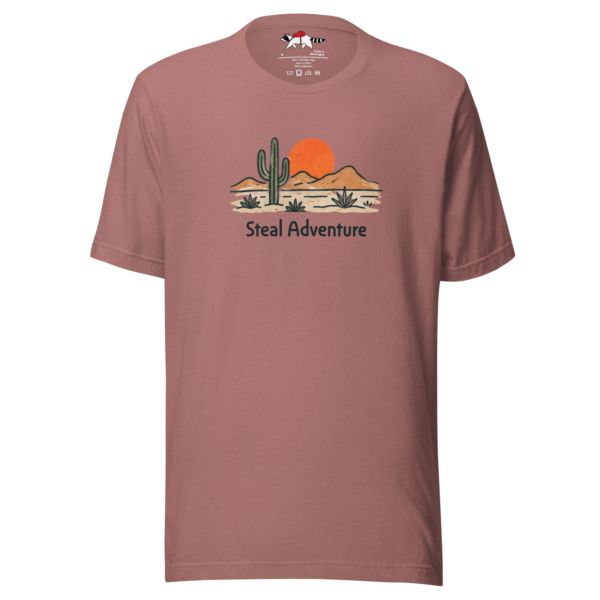 Steal Adventure Desert Landscape T-Shirt - Image 3