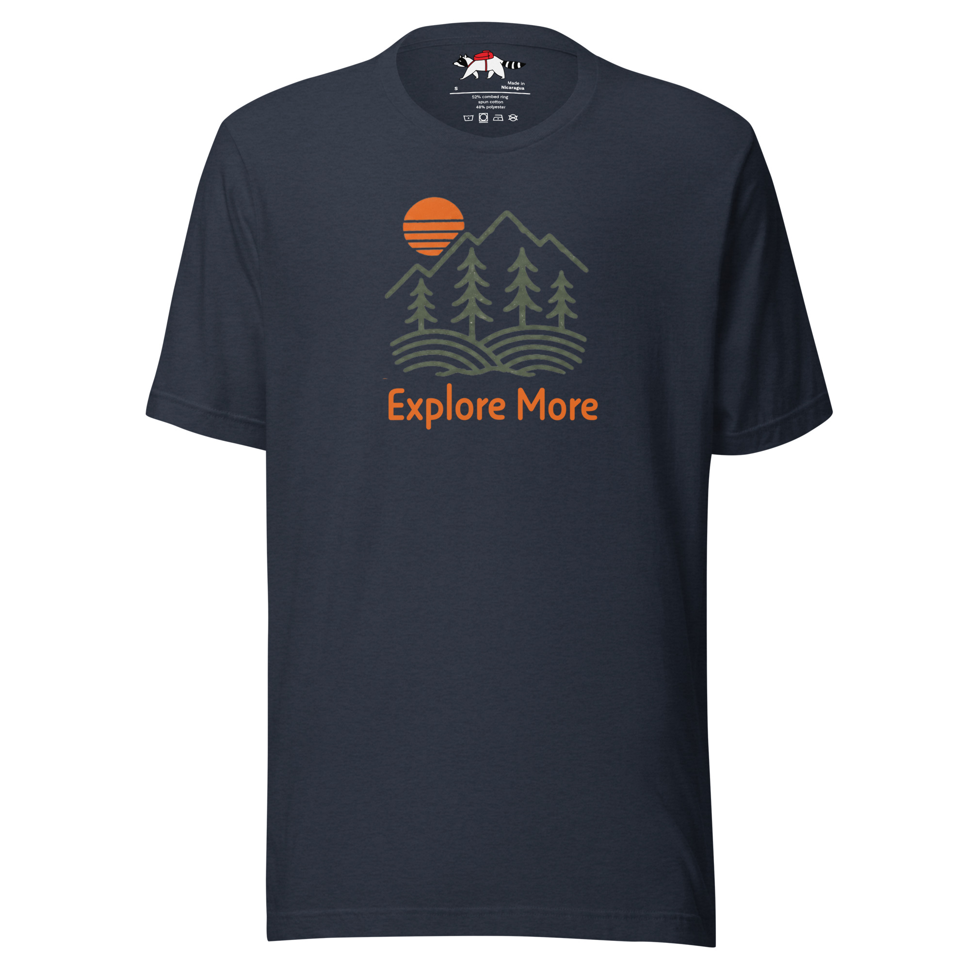 Explore More Mountain Forest T-Shirt - Image 4