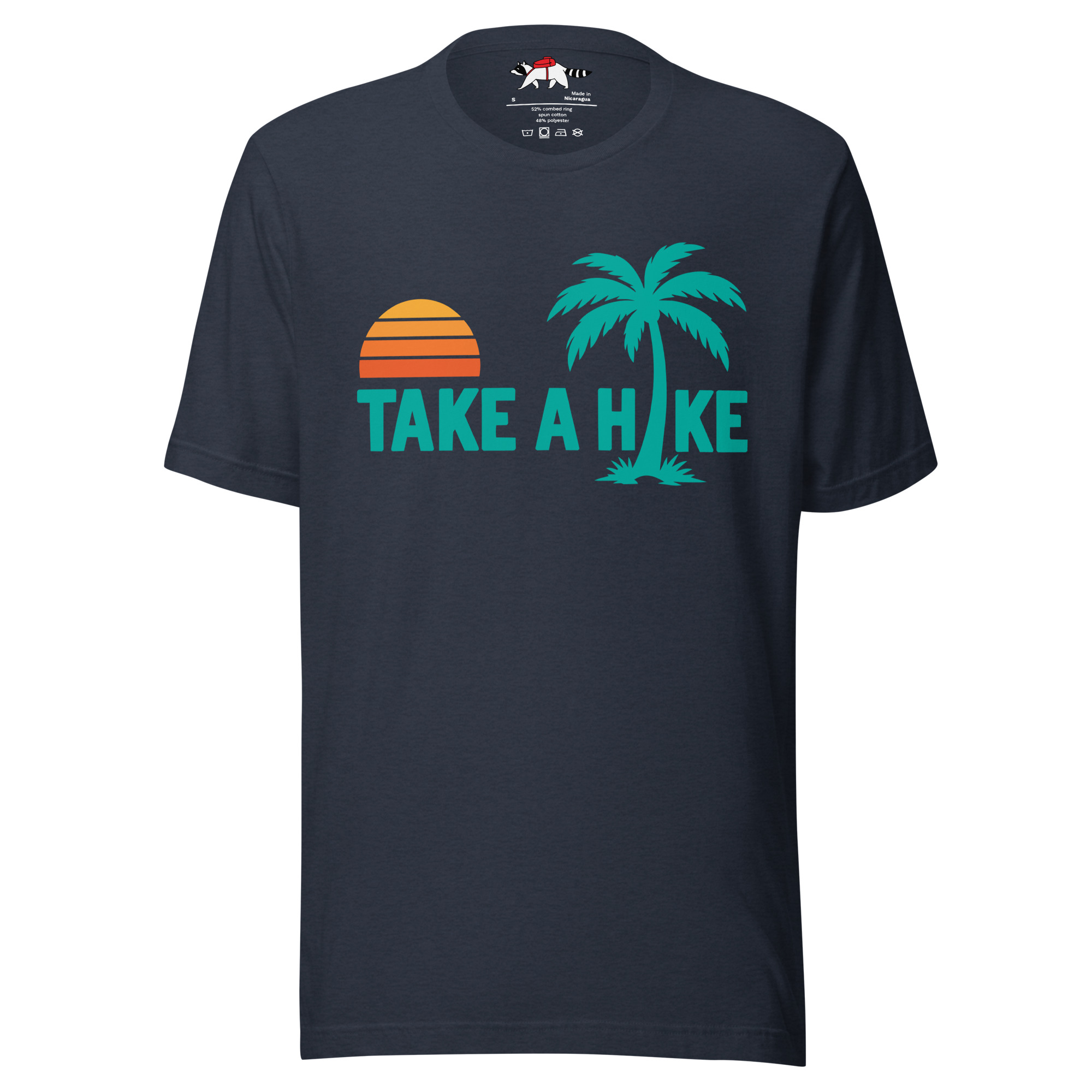 Take a Hike Tropical Palm Trees T-Shirt - Image 3