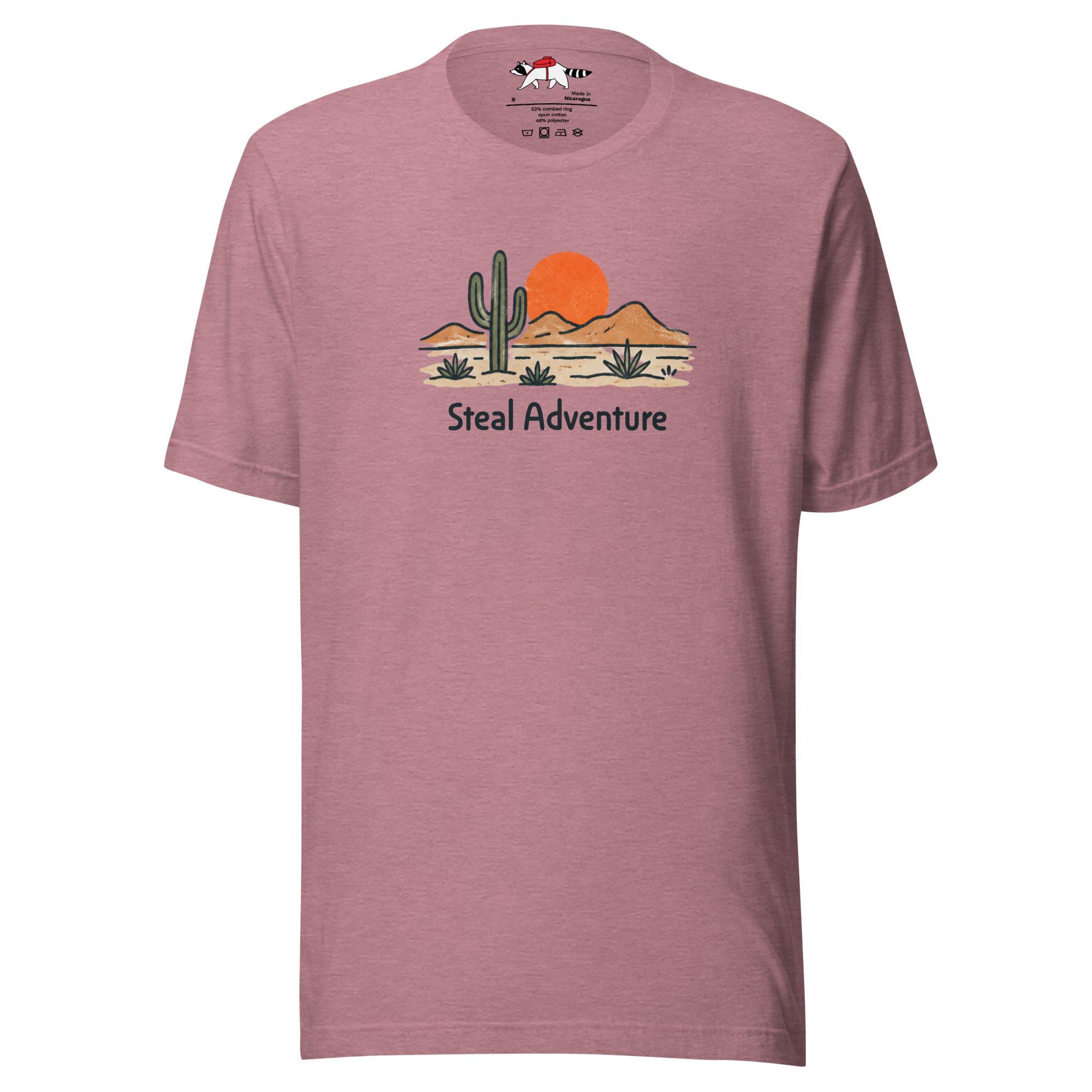 Steal Adventure Desert Landscape T-Shirt - Image 4