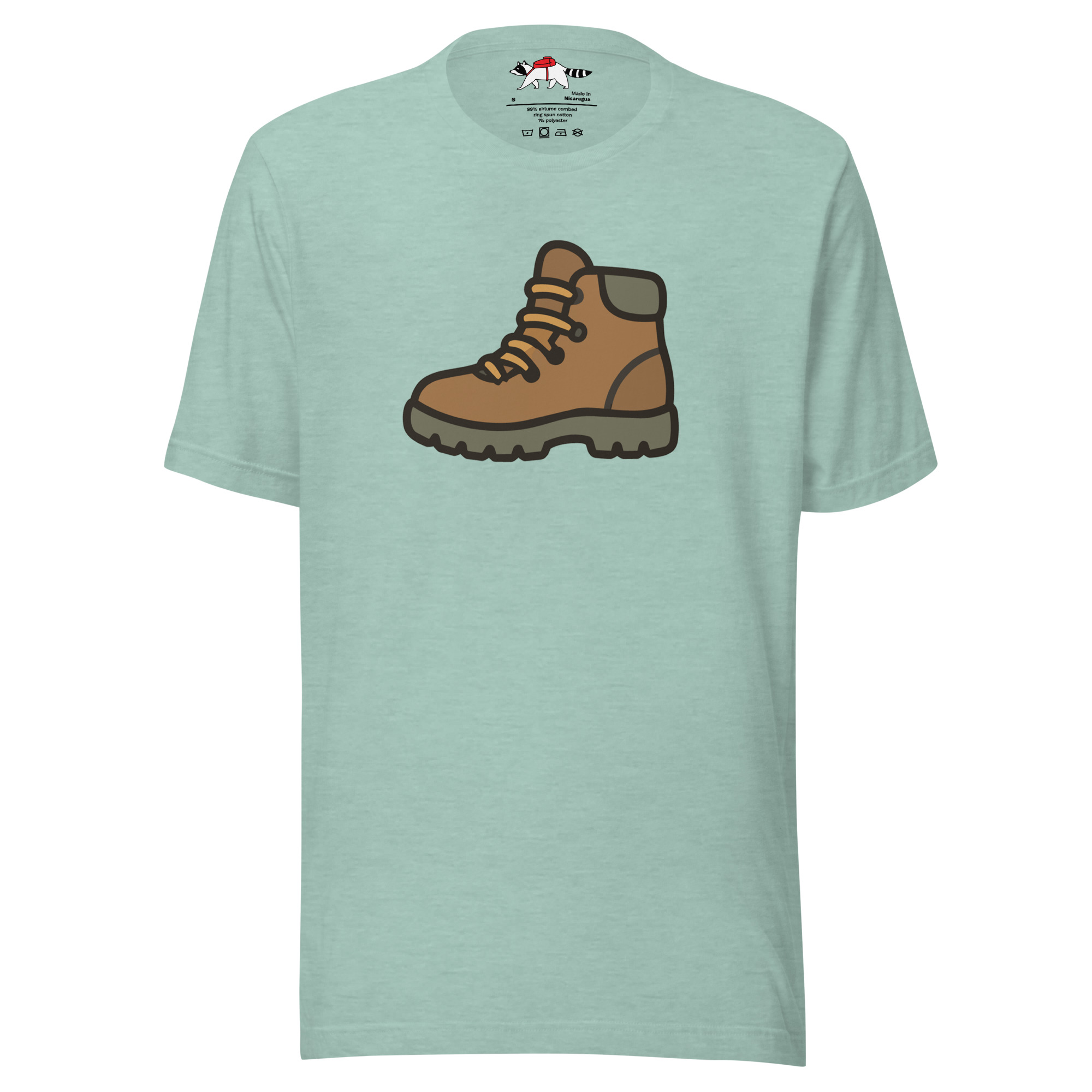 Happy Hiking Boot T-Shirt - Image 6