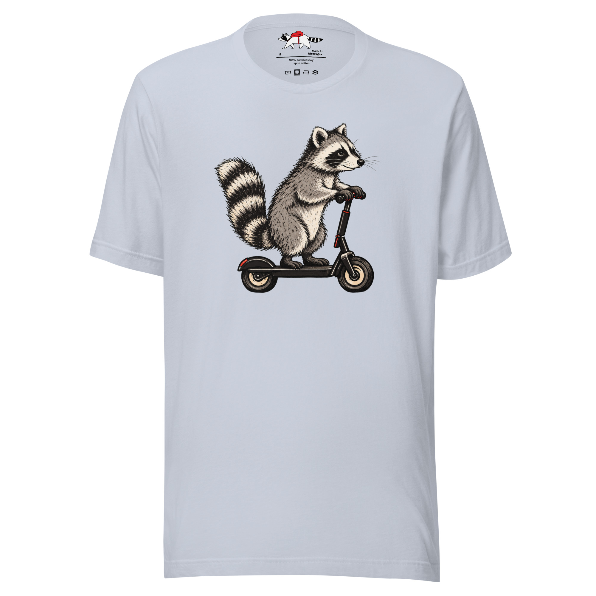 Scooter Bandit Raccoon T-Shirt - Image 5