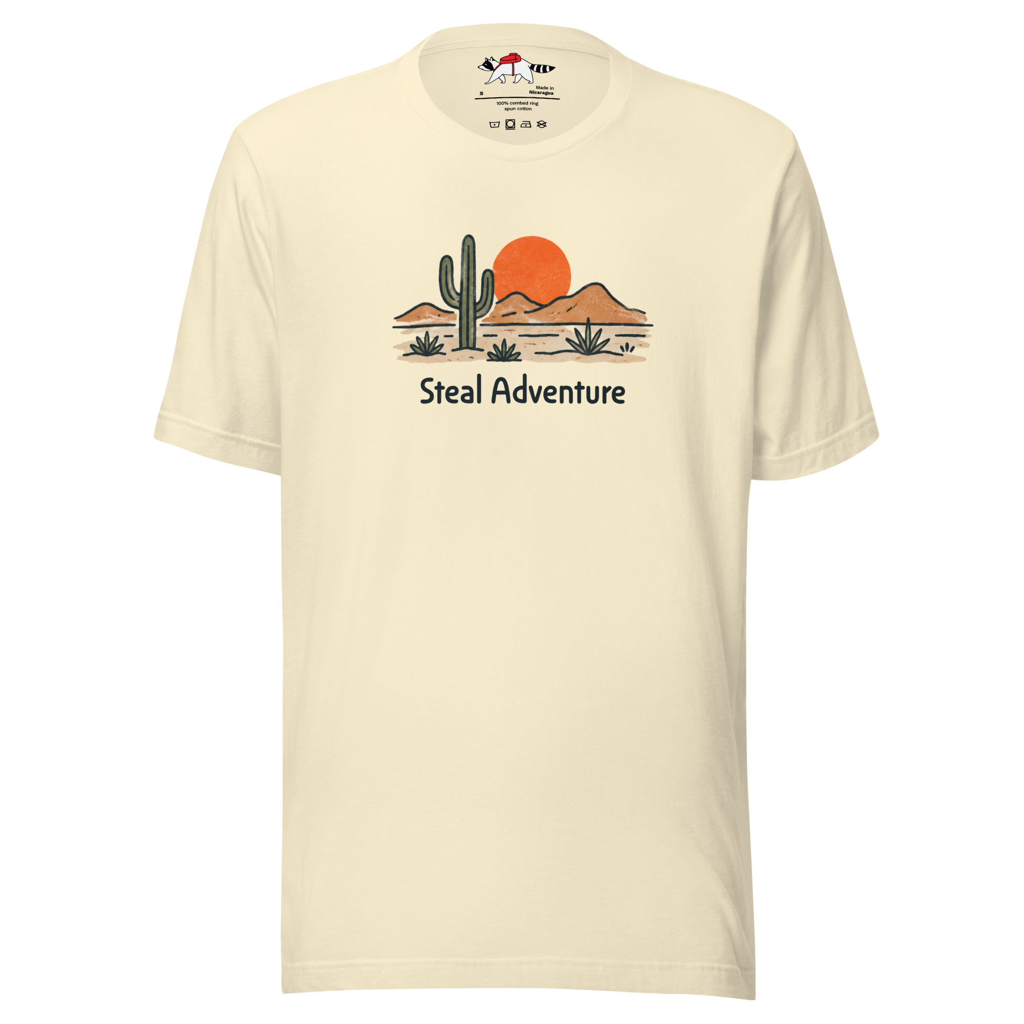 Steal Adventure Desert Landscape T-Shirt - Image 8