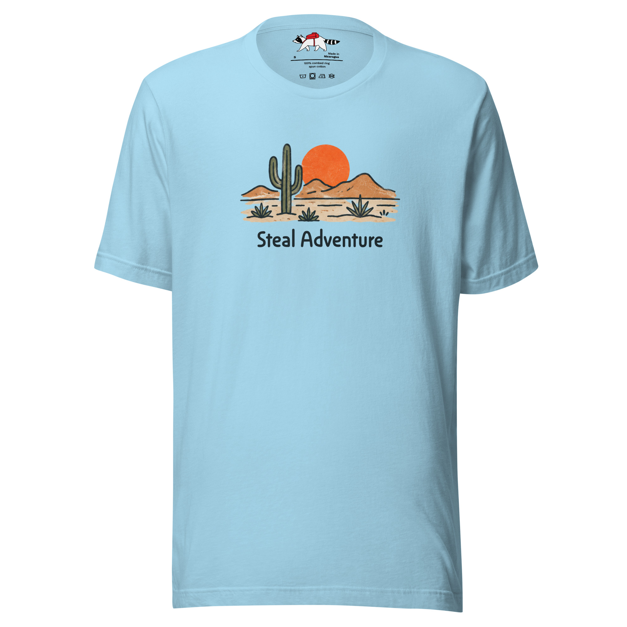 Steal Adventure Desert Landscape T-Shirt - Image 5
