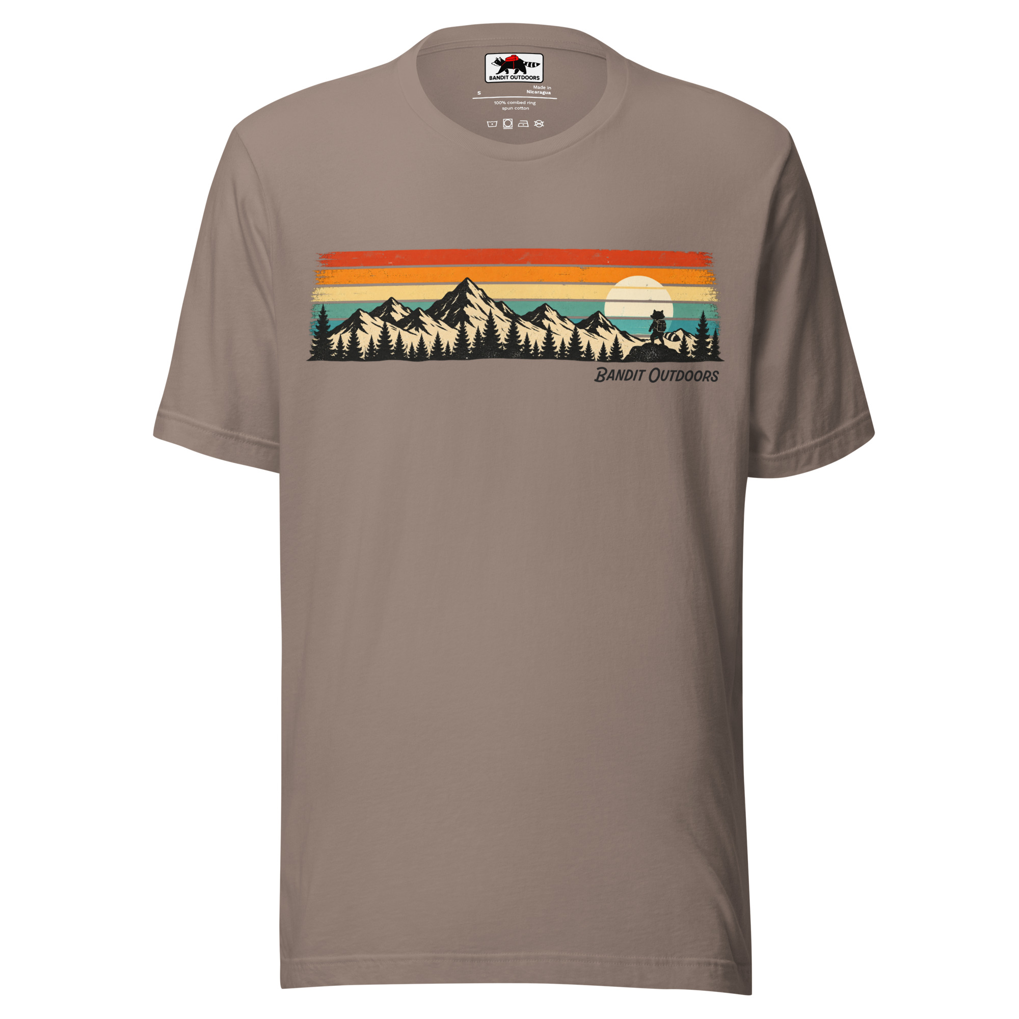 Retro Mountain Landscape T-Shirt - Image 5
