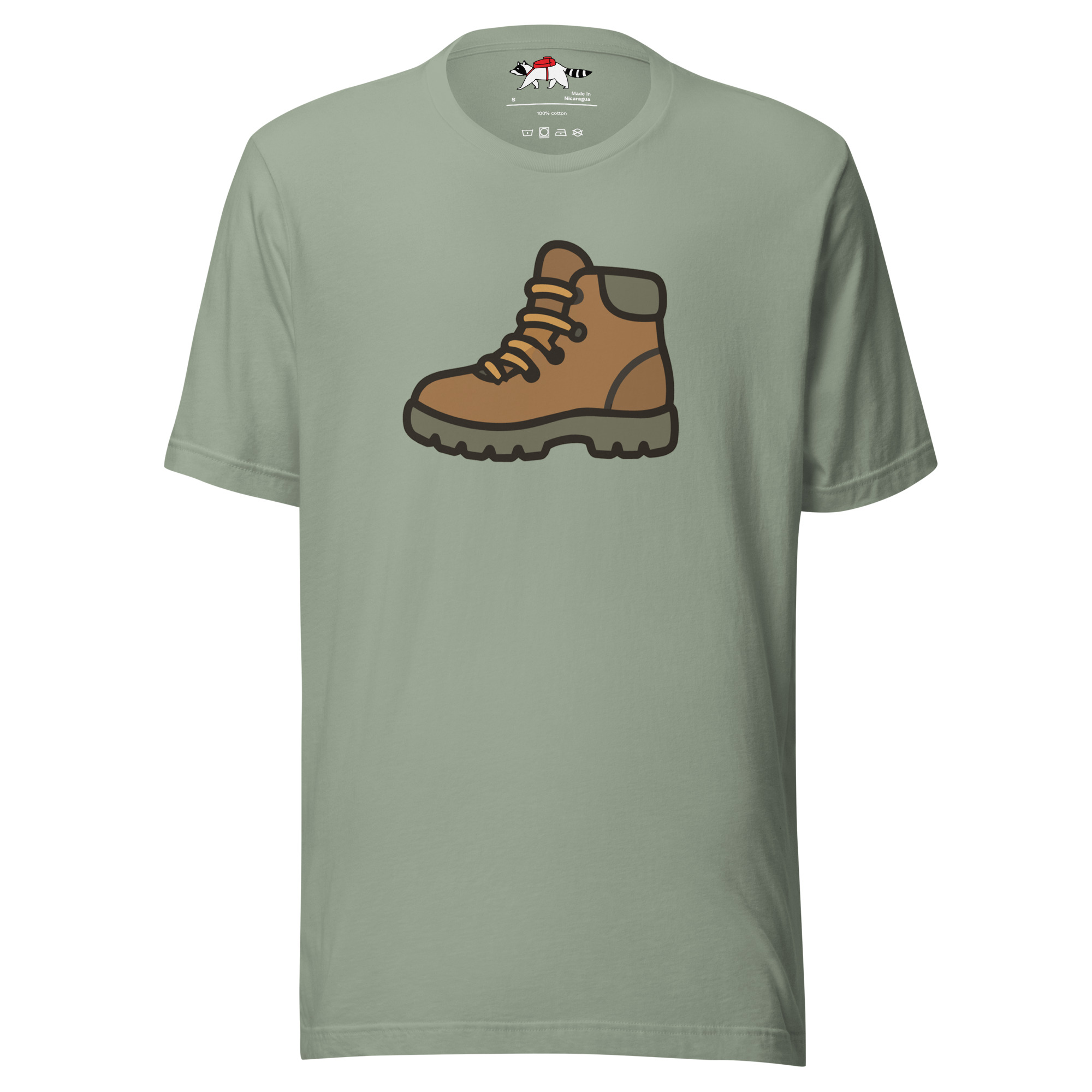 Happy Hiking Boot T-Shirt - Image 5