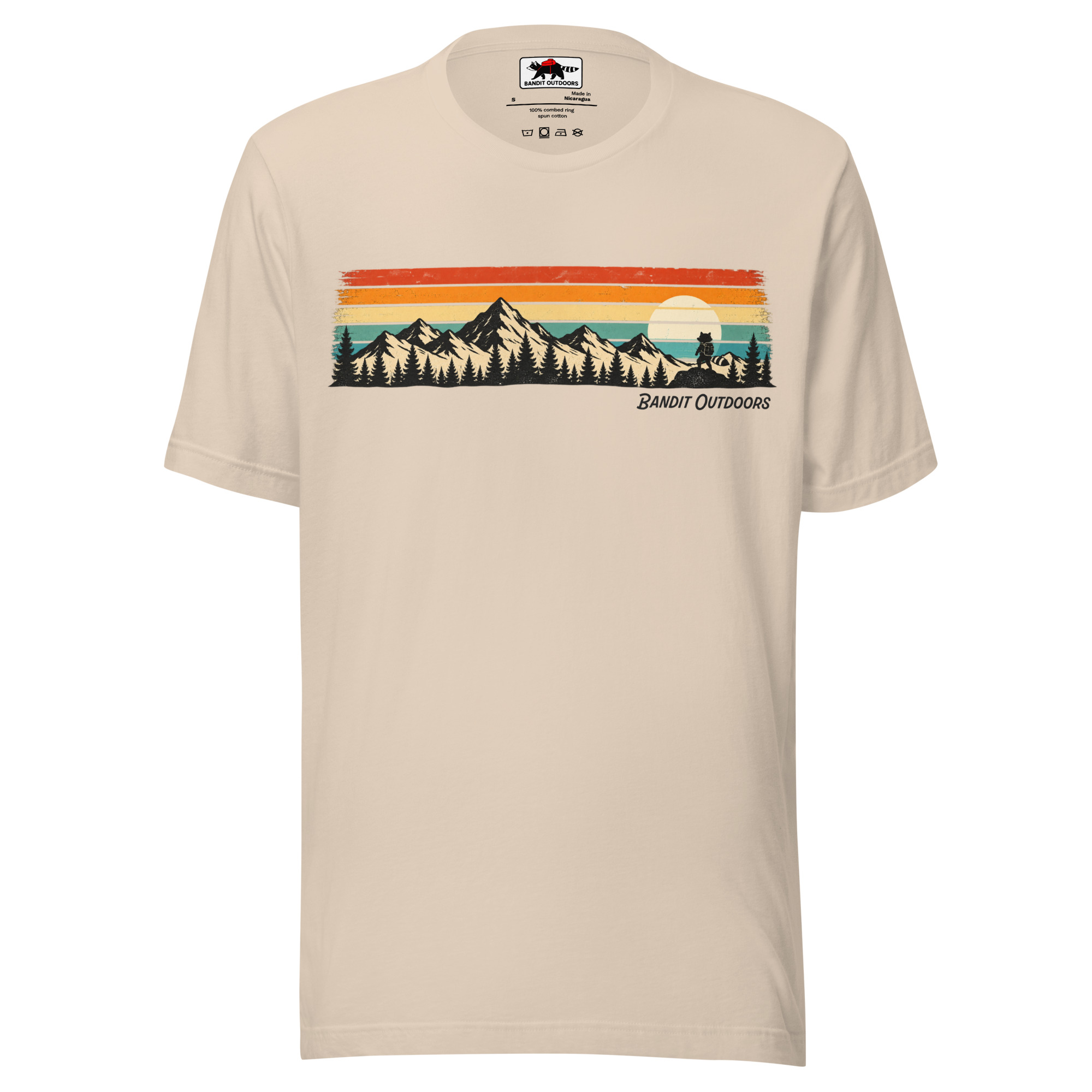 Retro Mountain Landscape T-Shirt - Image 2