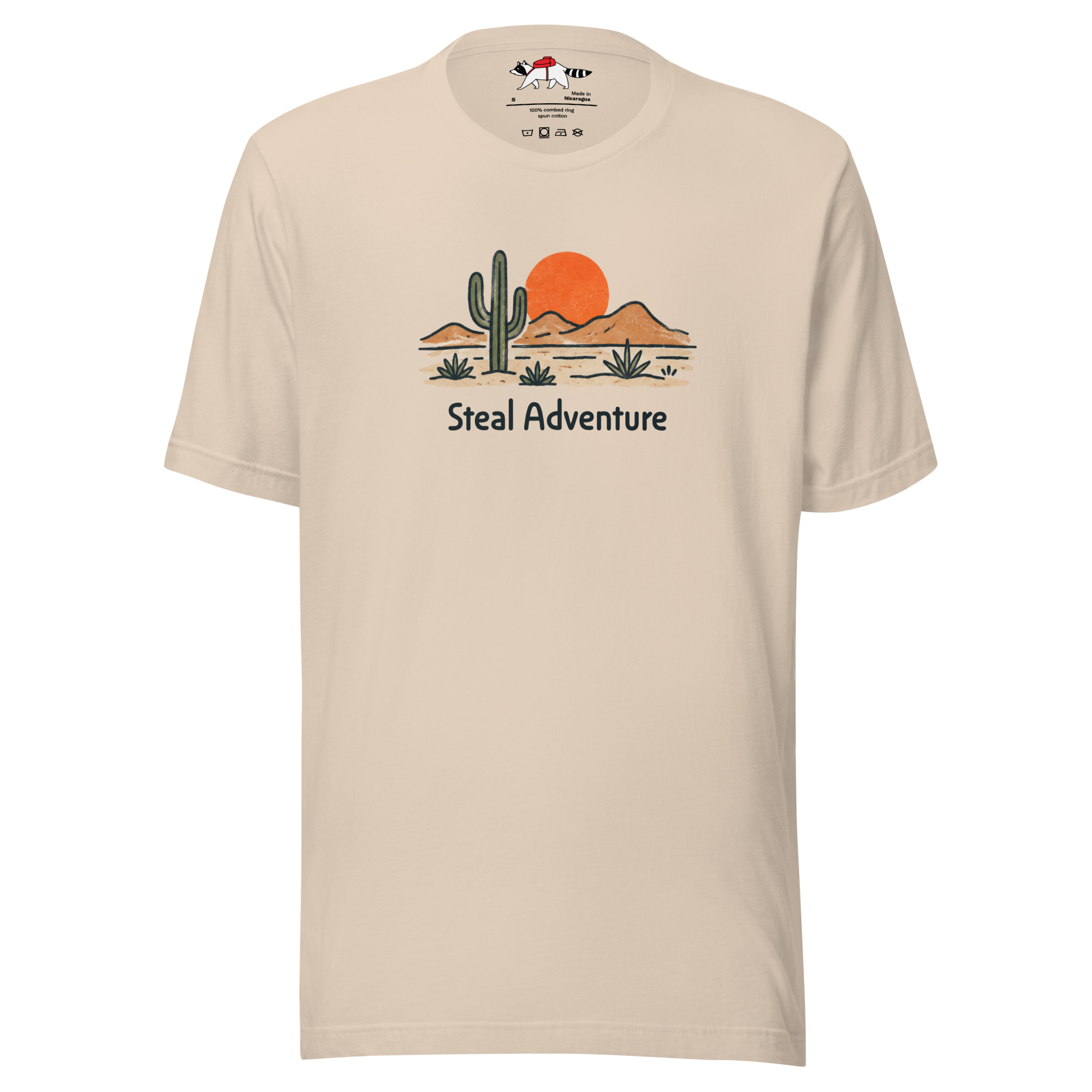 Steal Adventure Desert Landscape T-Shirt - Image 6
