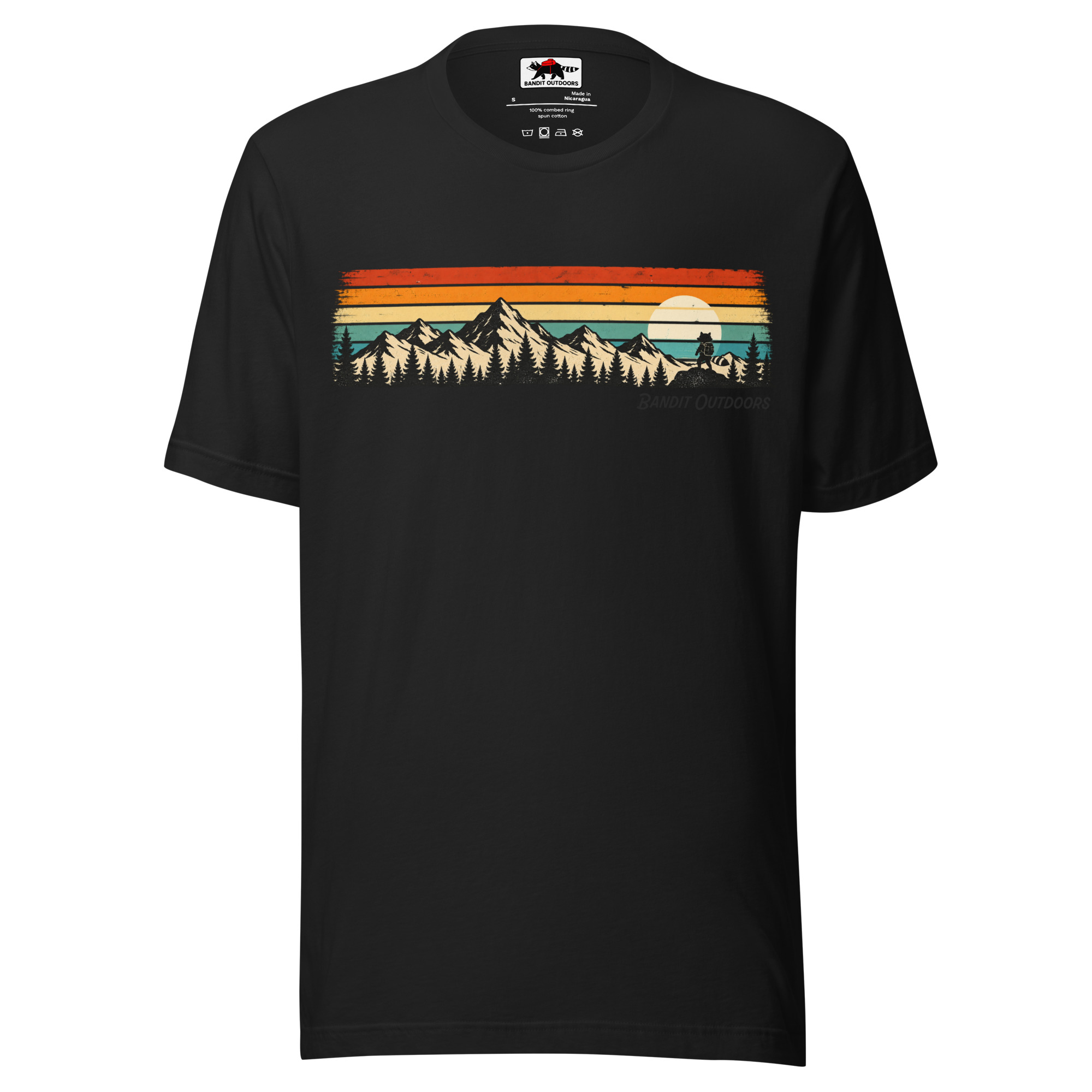 Retro Mountain Landscape T-Shirt - Image 10