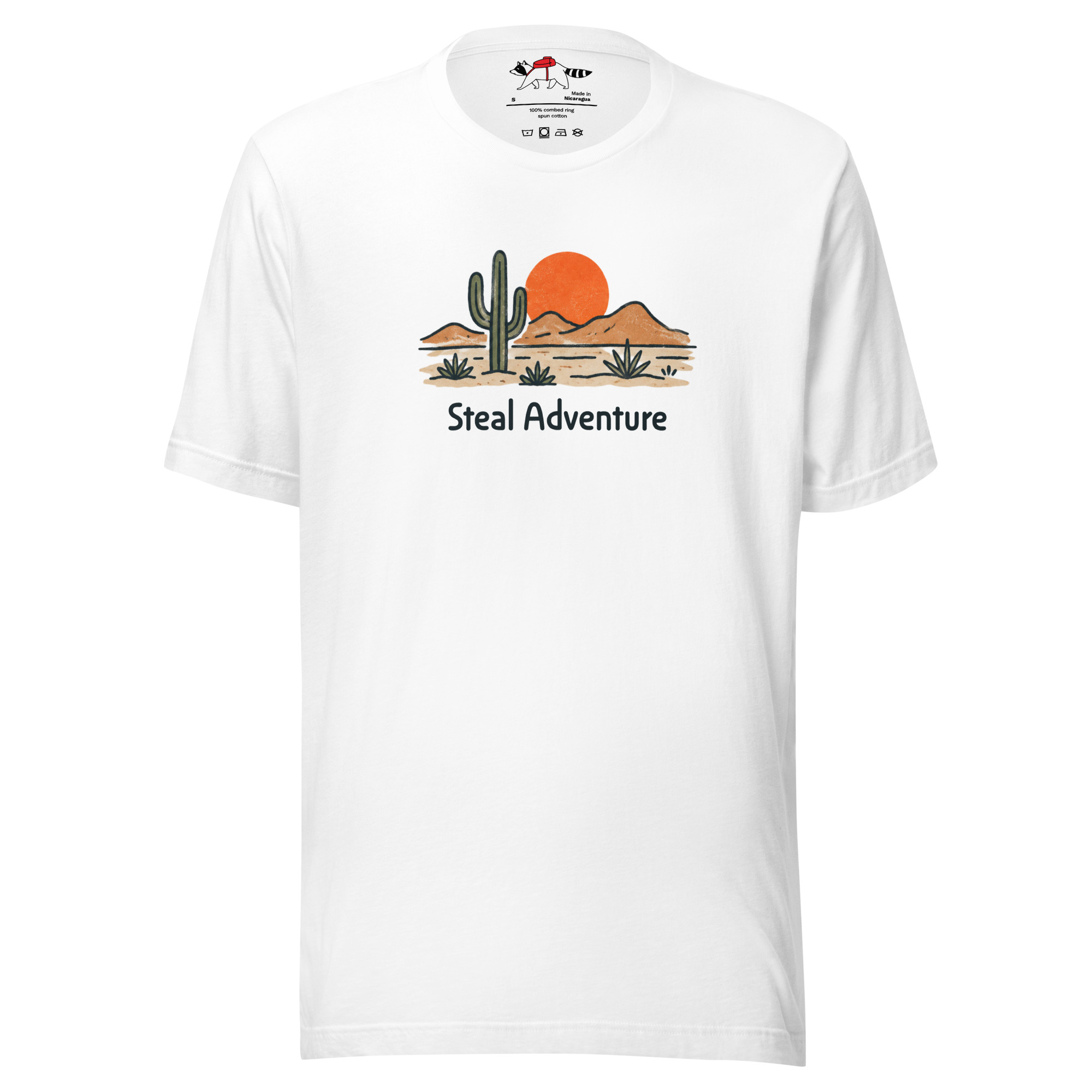 Steal Adventure Desert Landscape T-Shirt - Image 9