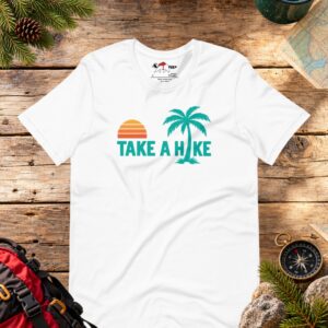 Take a Hike Tropical Palm Trees T-Shirt