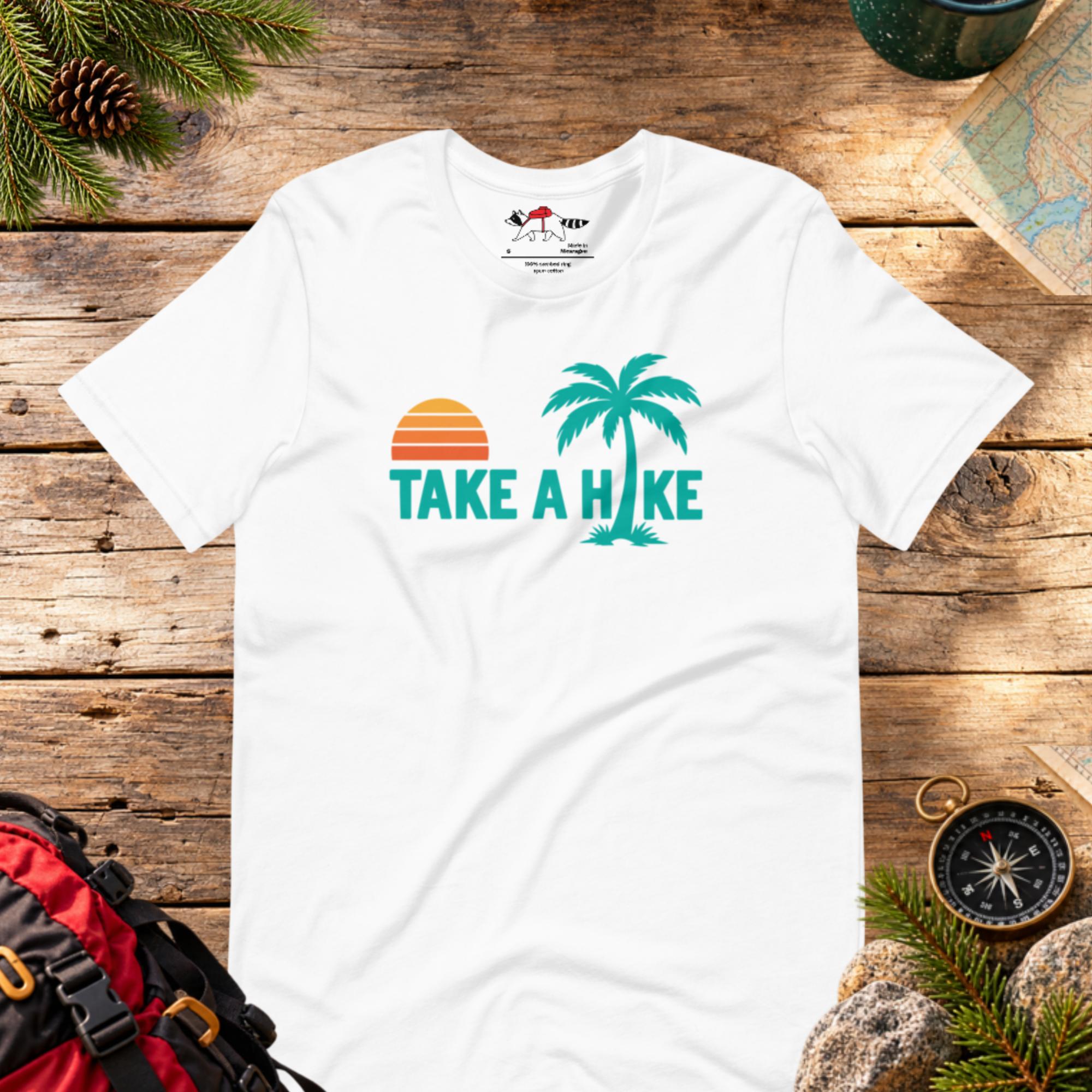 Take a Hike Tropical Palm Trees T-Shirt