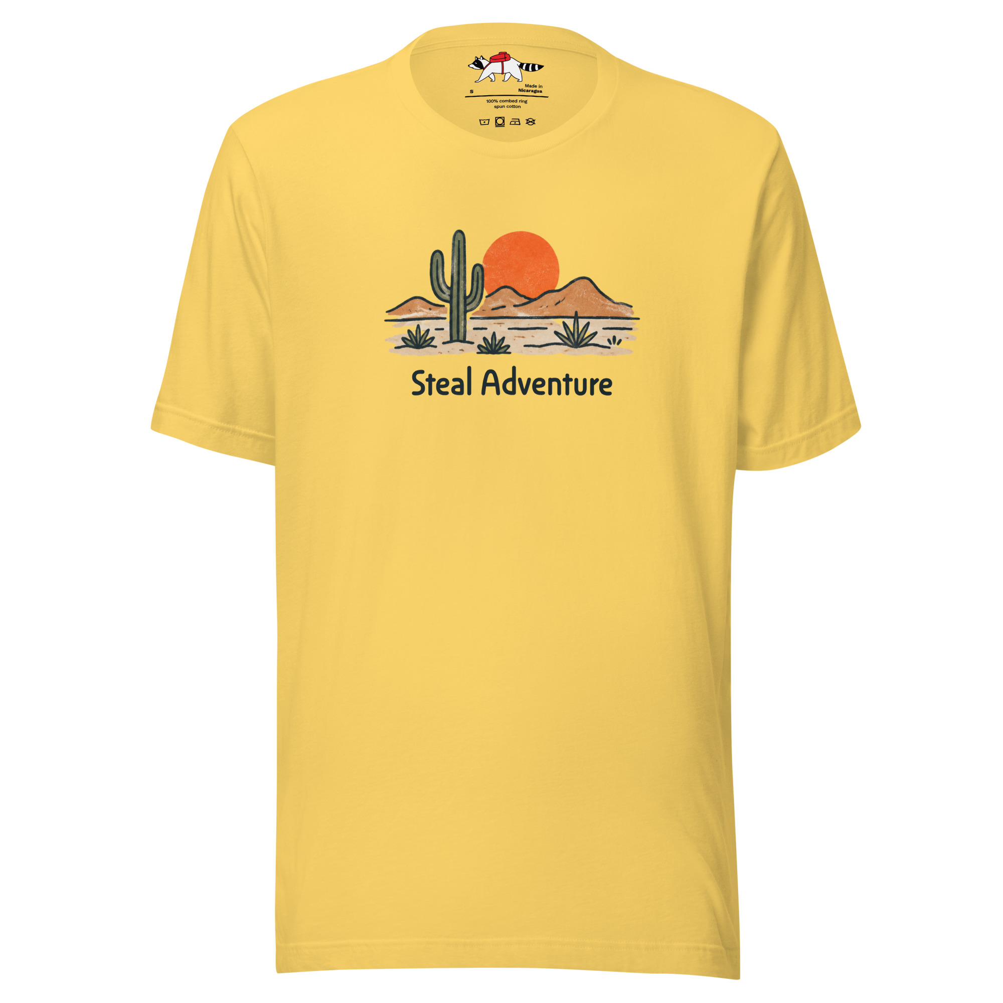Steal Adventure Desert Landscape T-Shirt - Image 7